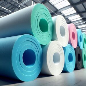 White EPE Foam Roll